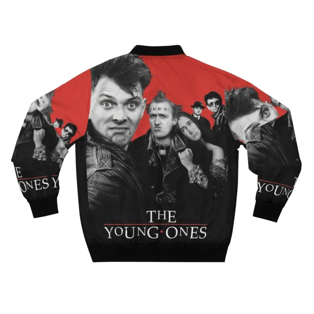 80s Retro Bomber Jacket - "The Young Ones" Inspired