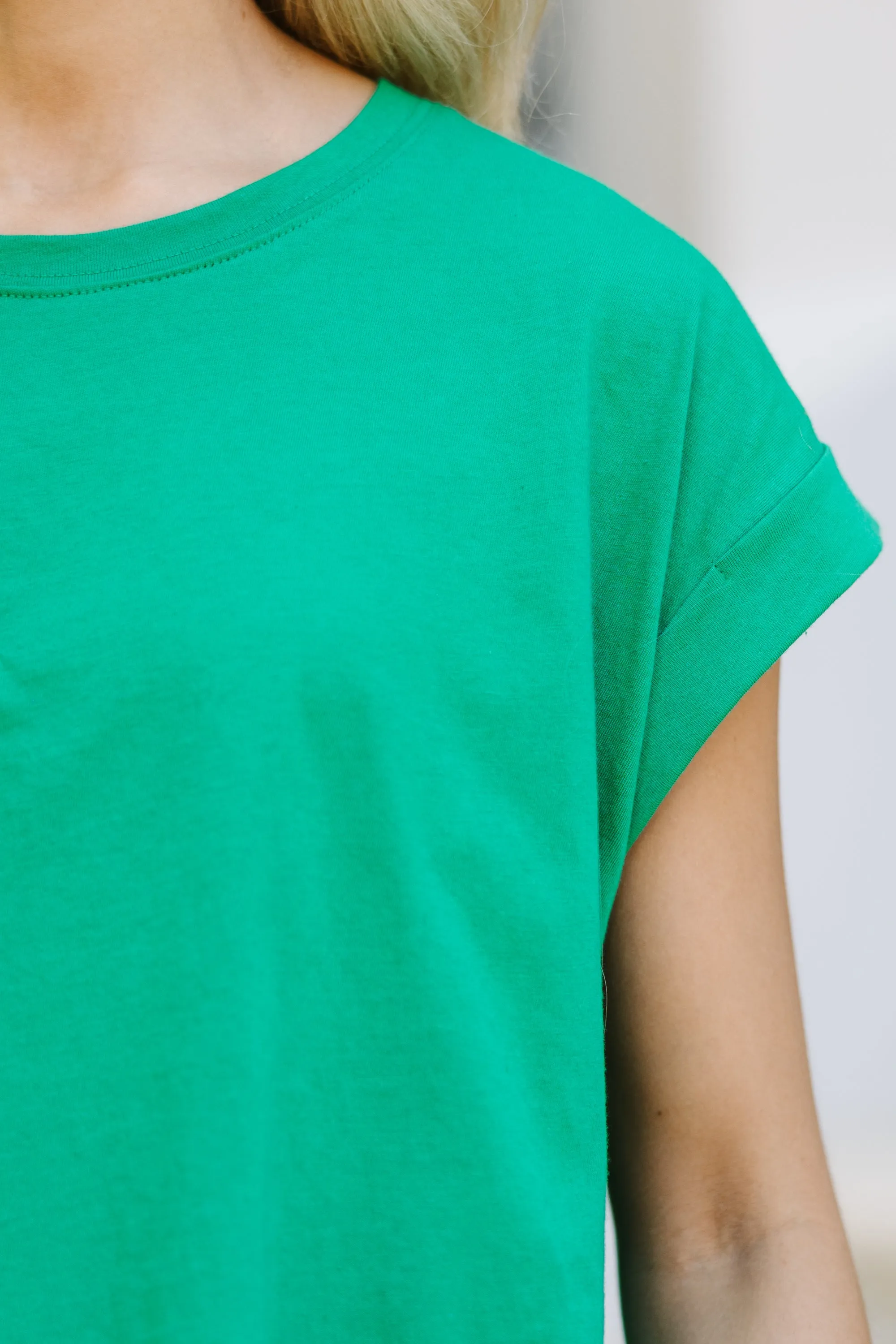 All In A Day Kelly Green Tee