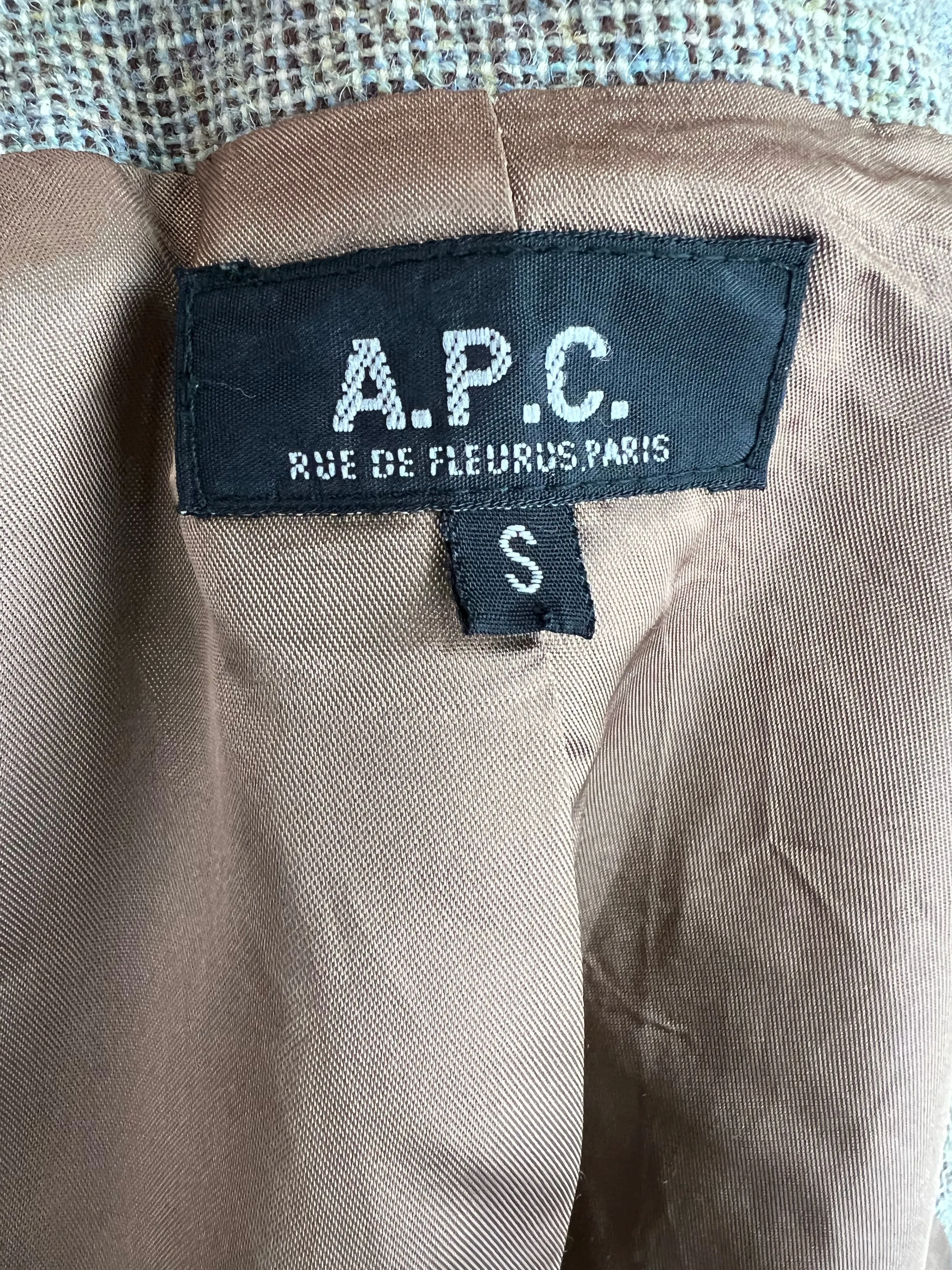 APC 2 Piece Tweed Wool Skirt Suit - AU8