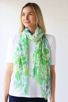 Archer House Scarf - Greens