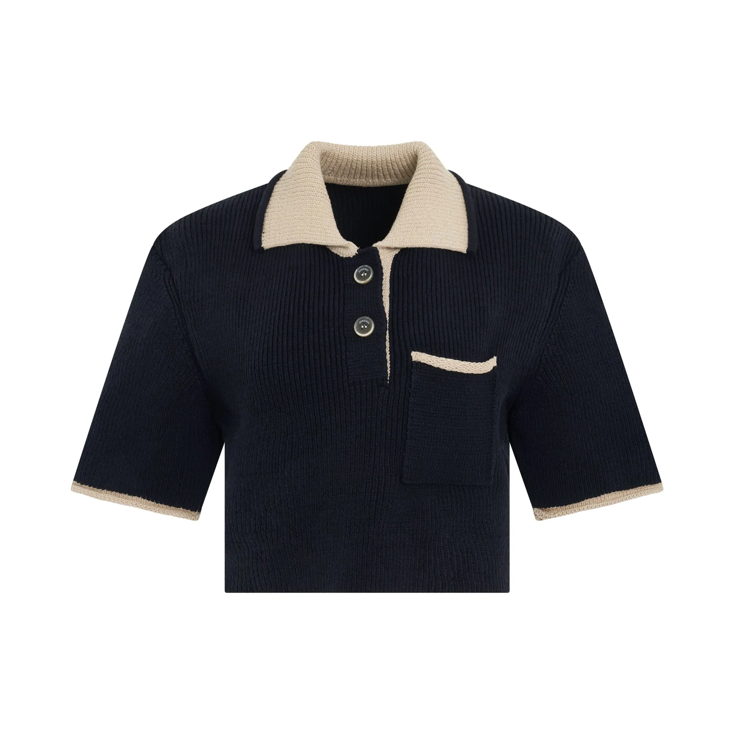 Arco Short Sleeve Polo in Navy