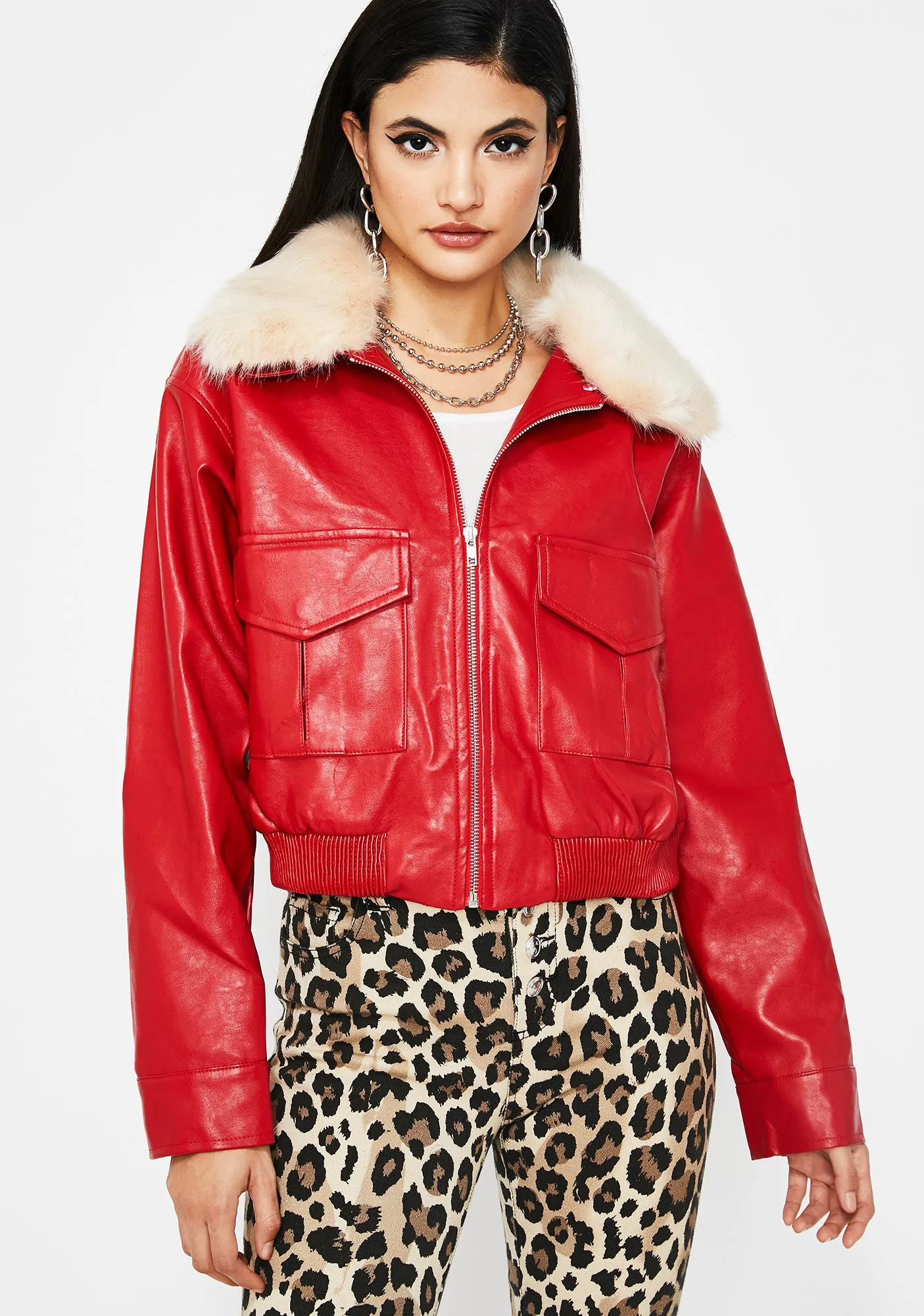 Bad Apple Cropped Jacket