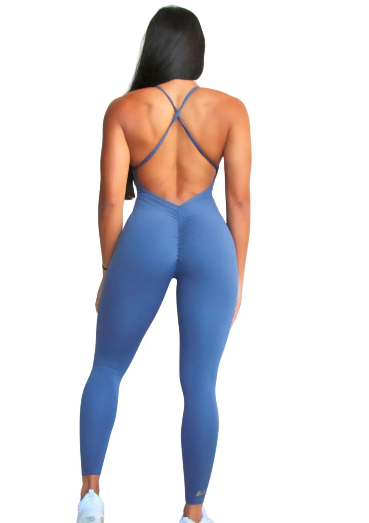 Basics Heartbreaker Jumpsuit Long - Soft Navy