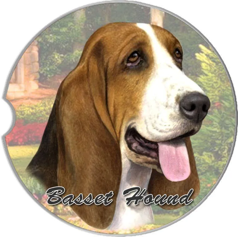 Basset Hound Car Coaster