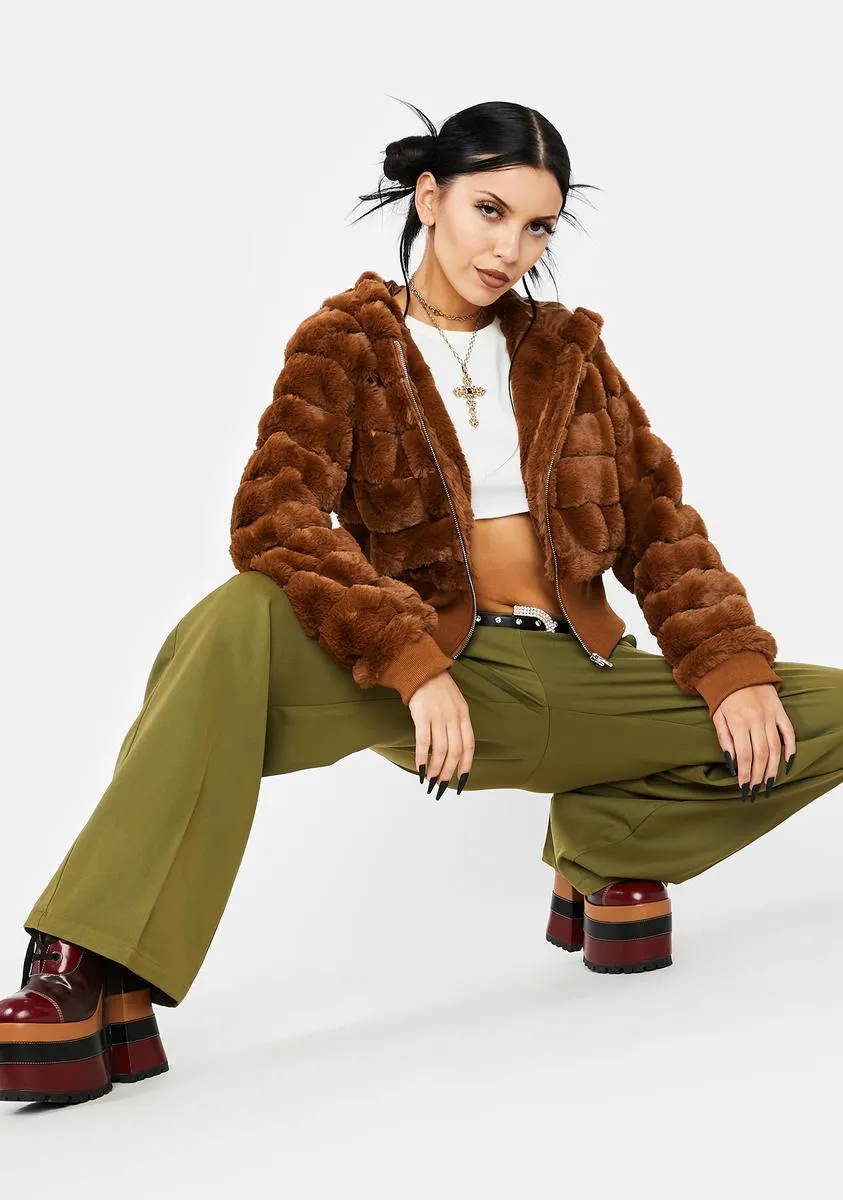 Best Dresser Faux Fur Jacket