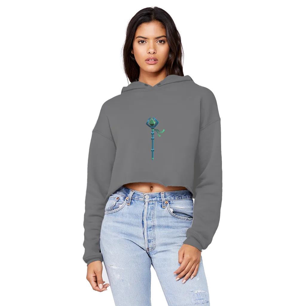 BlueStaff Unisex Cropped Raw Edge Boyfriend Hoodie