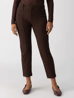 Cassie Semi-High Rise Legging Coffee