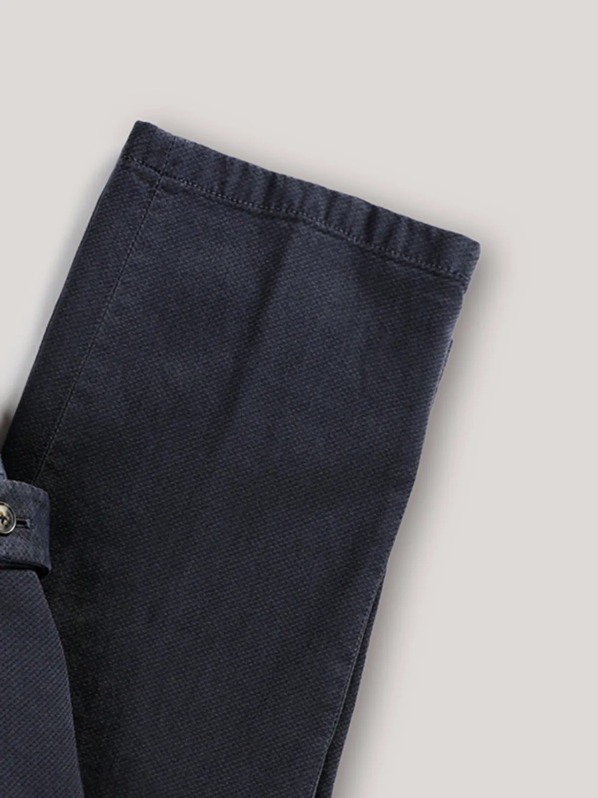 Christian Kimber Italian Melange Chino - Navy