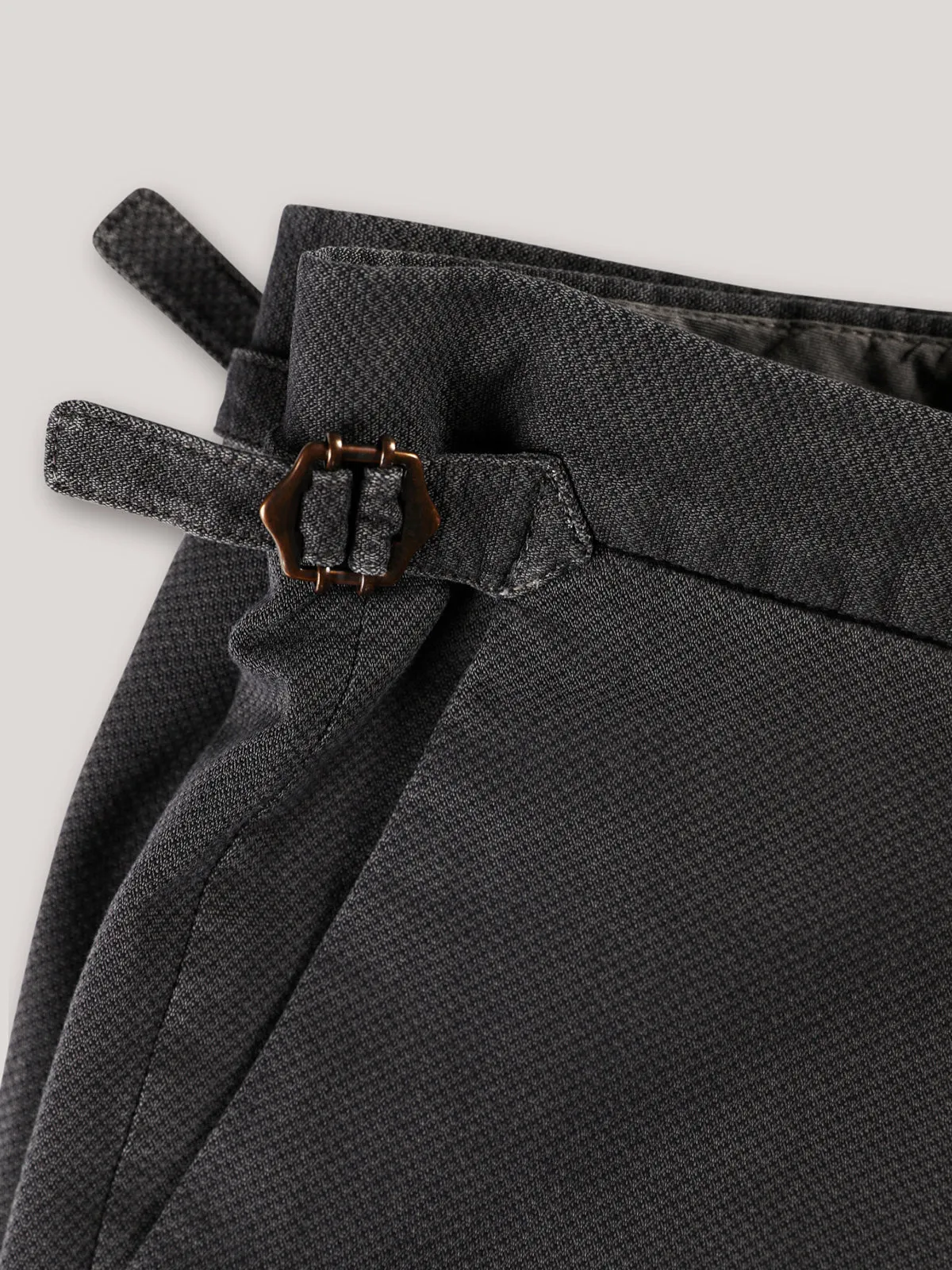 Christian Kimber Italian Melange Chino - Slate