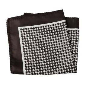 Classy Men Classic Houndstooth Pocket Square