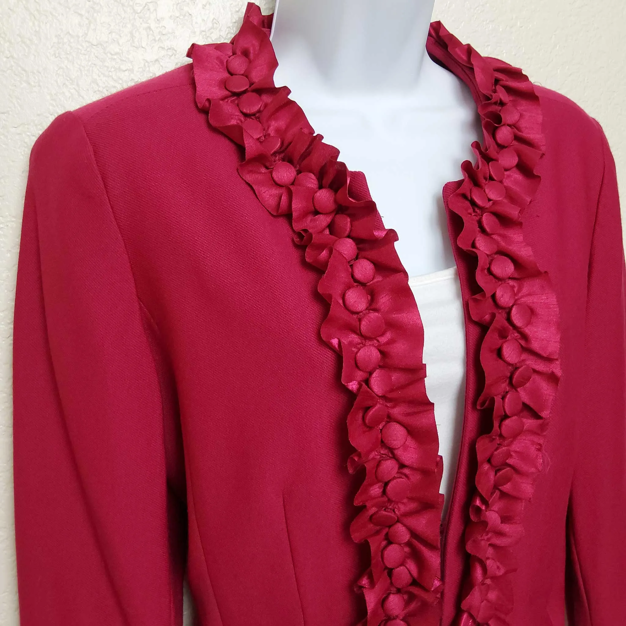 Coldwater Creek Pink Party Jacket, Women's Petite Size 8