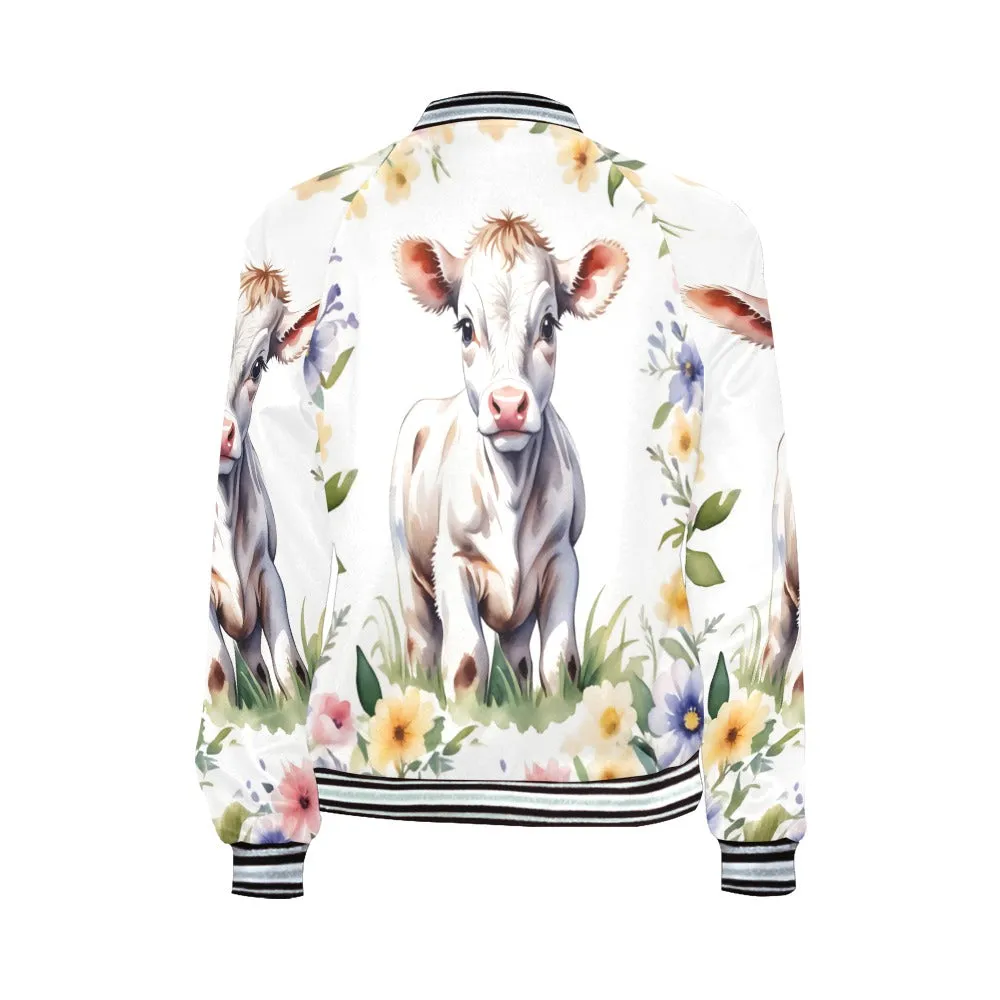 Country Cow awd306 Bomber Jacket for Women