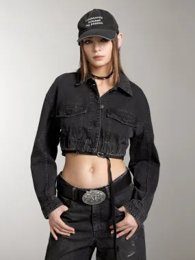 Cropped Denim Jacket