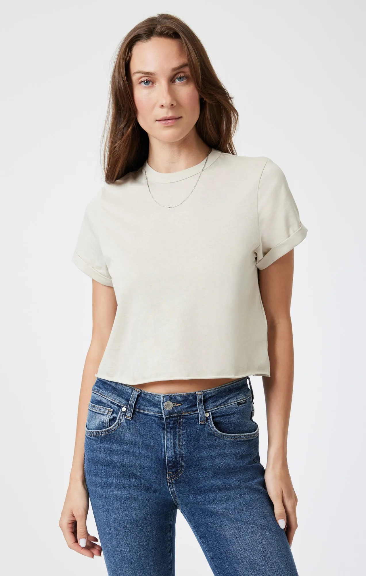 CROPPED T-SHIRT IN MOONSTRUCK