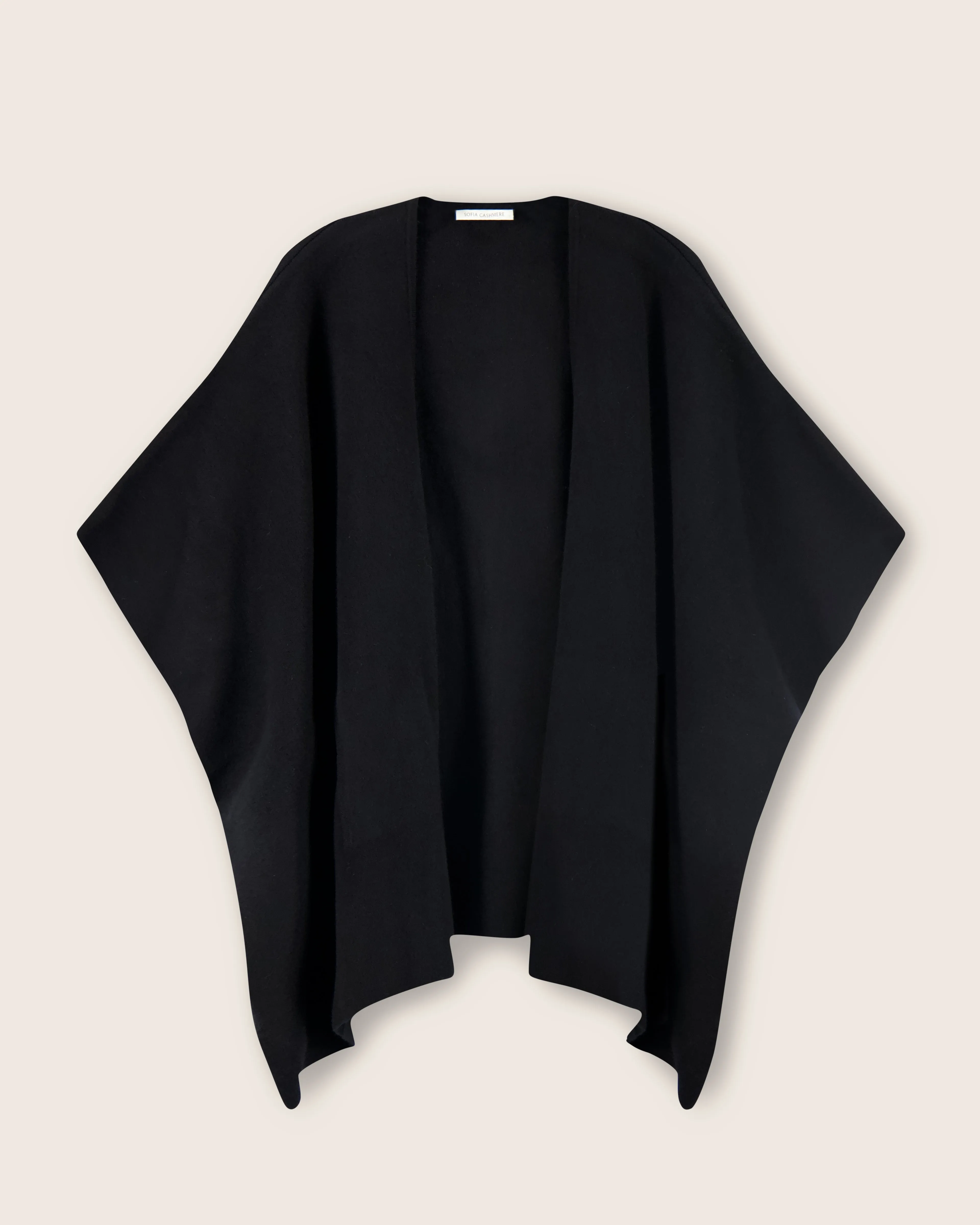 Divina Double Knit Cashmere Cape