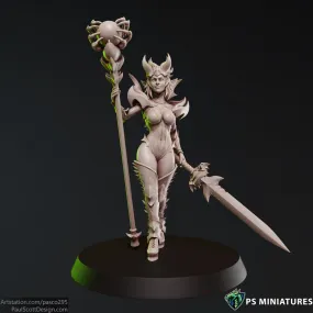 Drow Sorceress Elite Pose 2