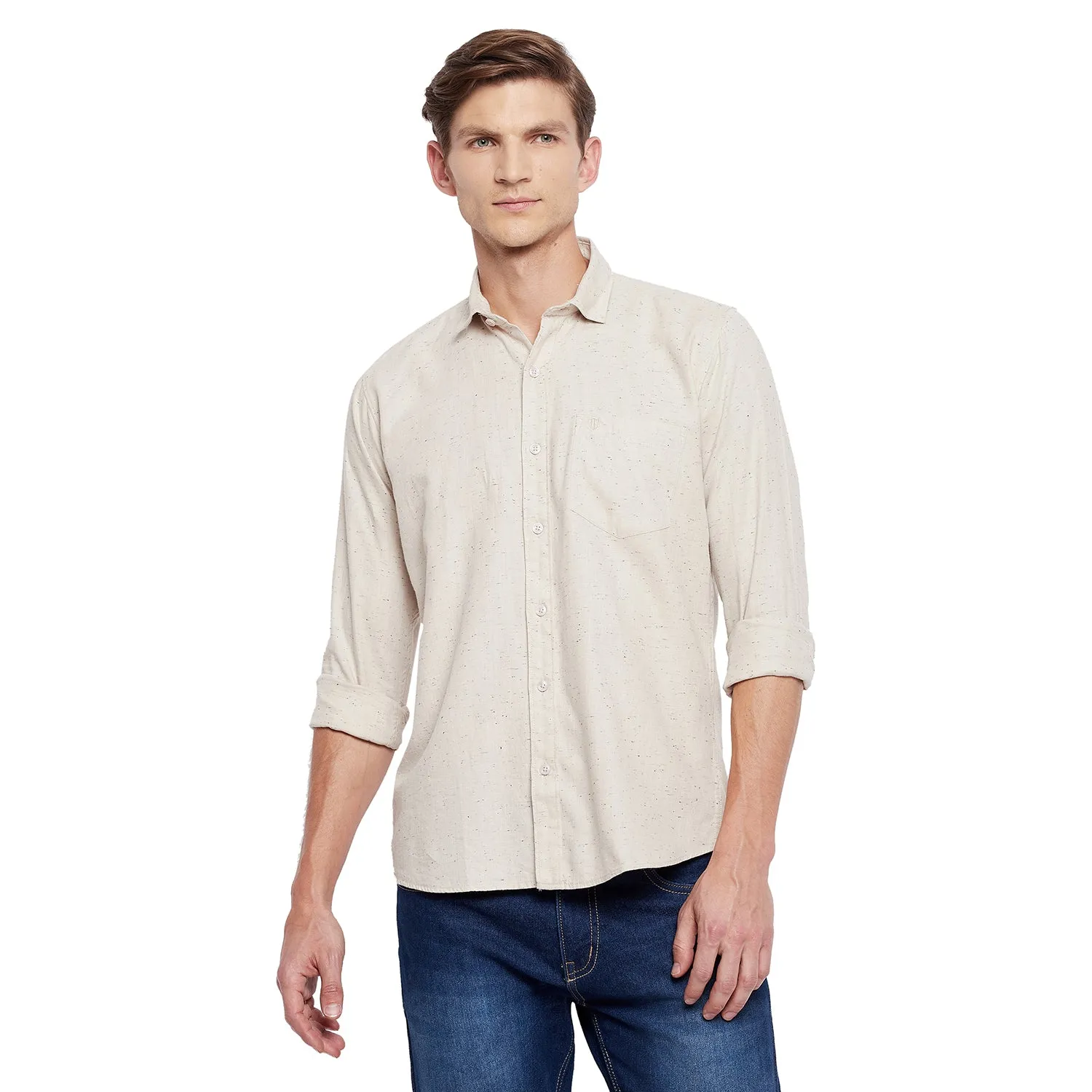 Duke Stardust Men Full Sleeve Cotton Shirt (SDO8PLCS)