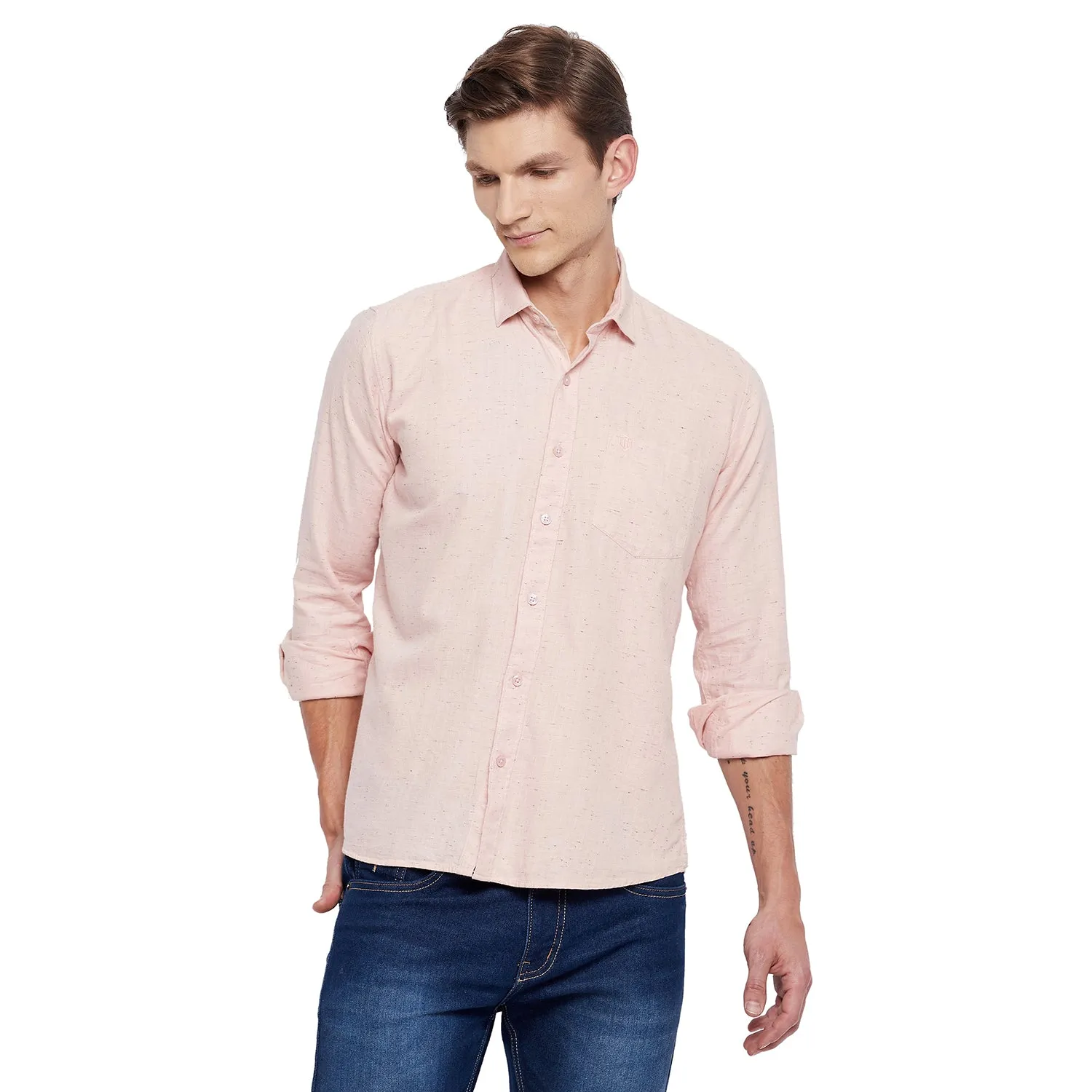 Duke Stardust Men Full Sleeve Cotton Shirt (SDO8PLCS)