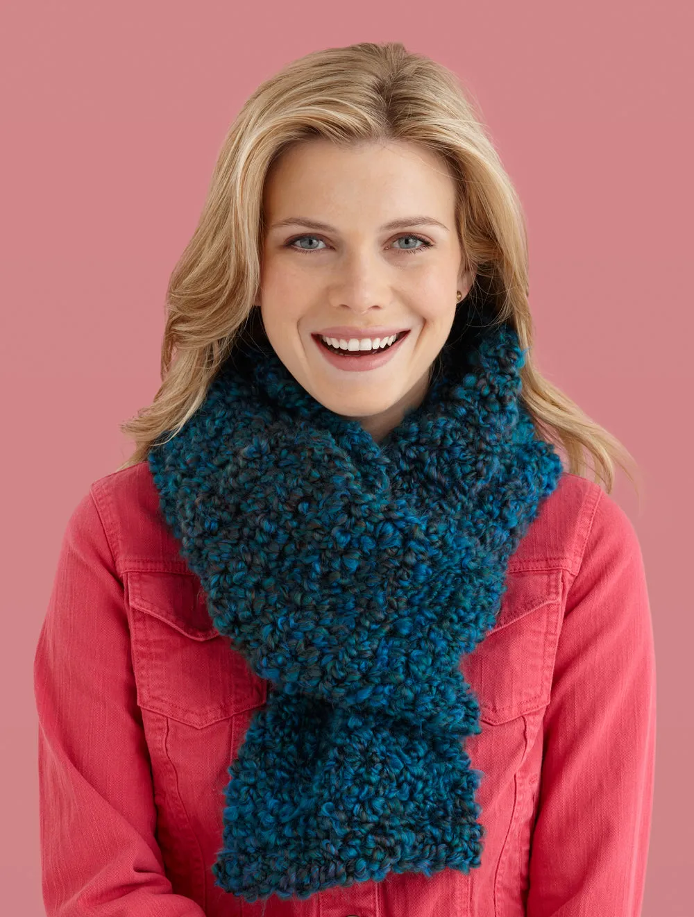 Easy One Ball Scarf Pattern (Crochet)