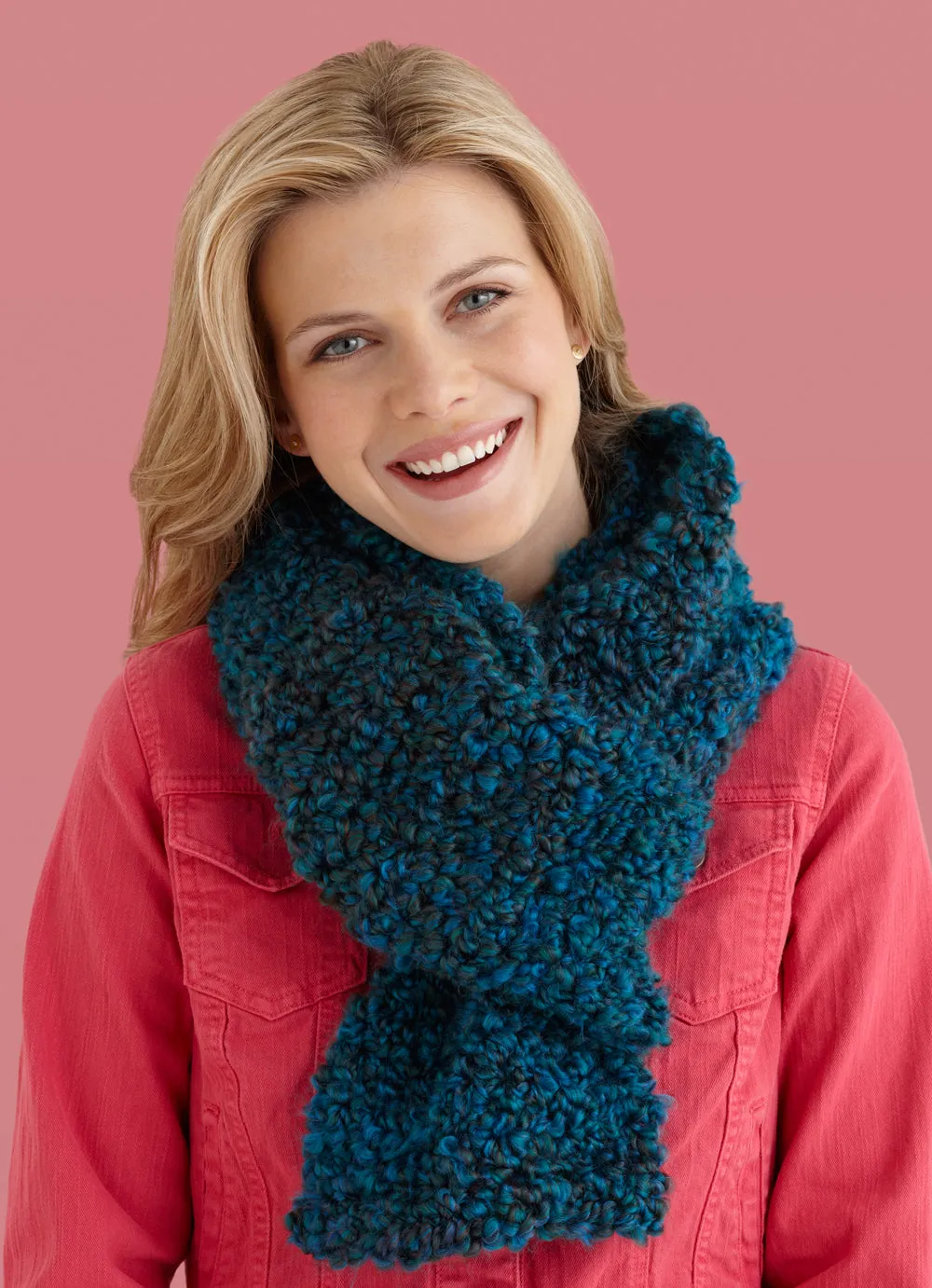 Easy One Ball Scarf Pattern (Crochet)