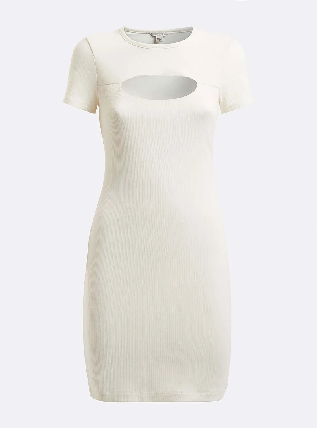 Eco Cream White Lana Mini Dress