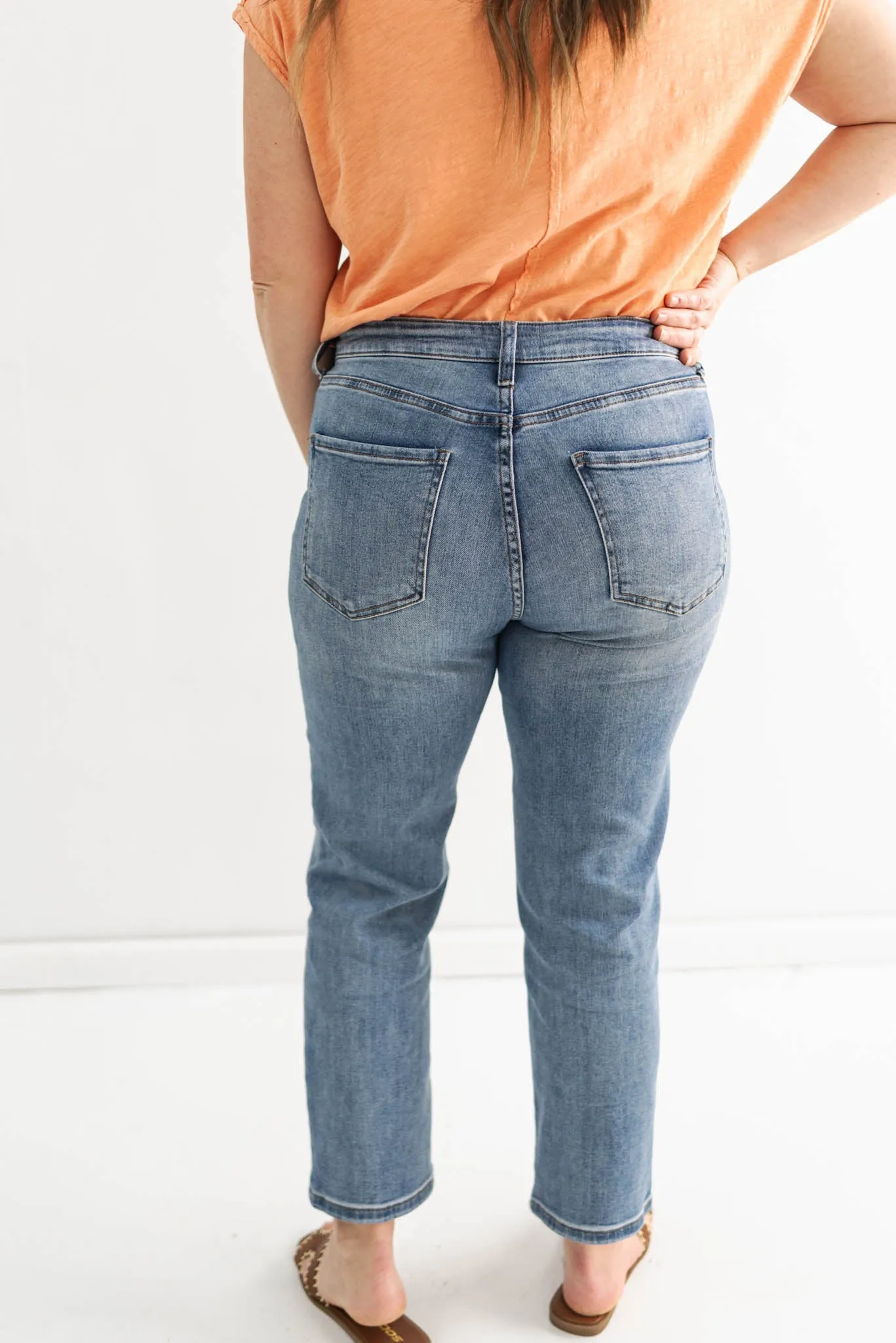 Elizabeth Straight Crop Jeans | Kut from the Kloth