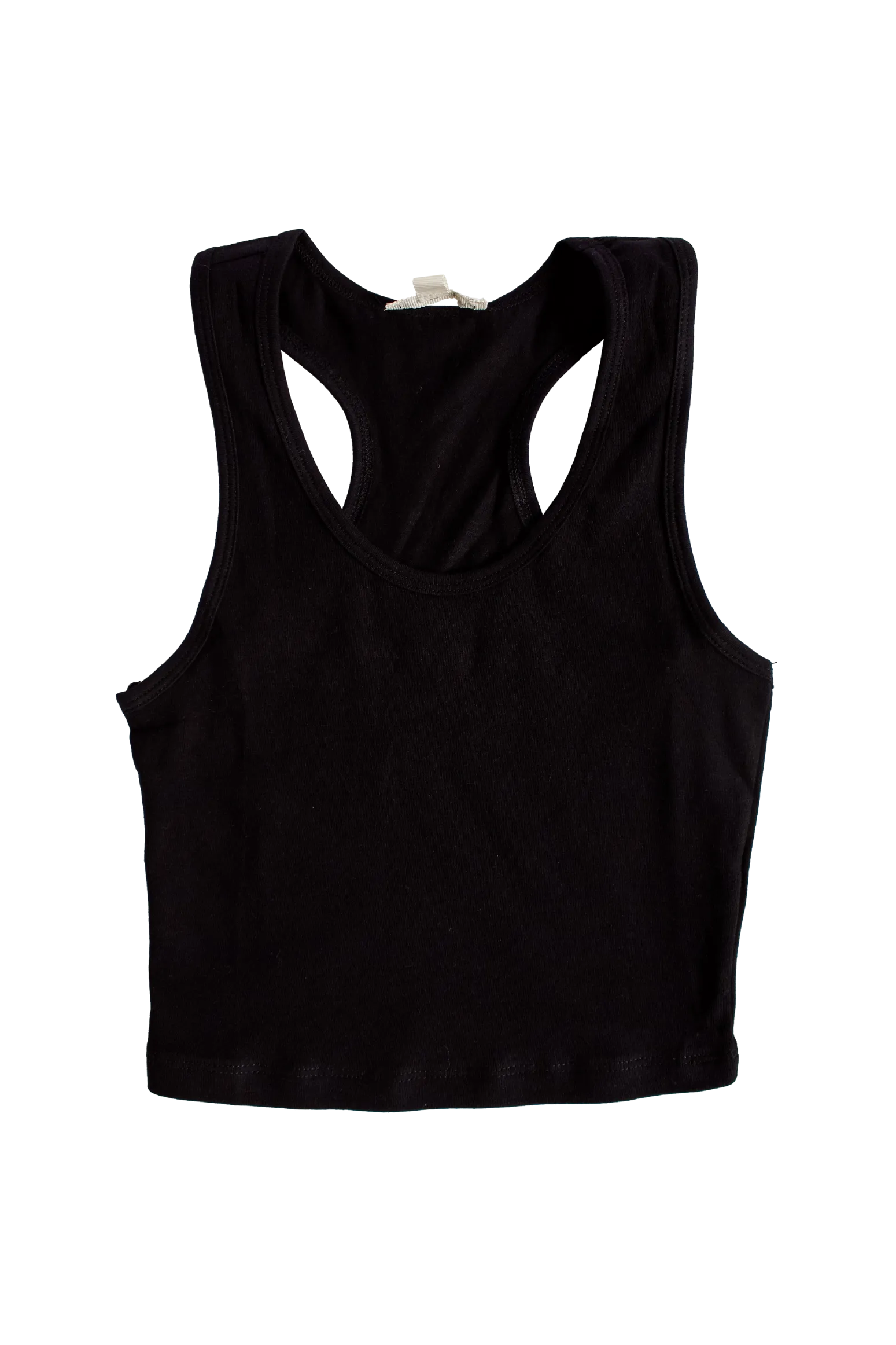 Essential Racerback Crop Tank