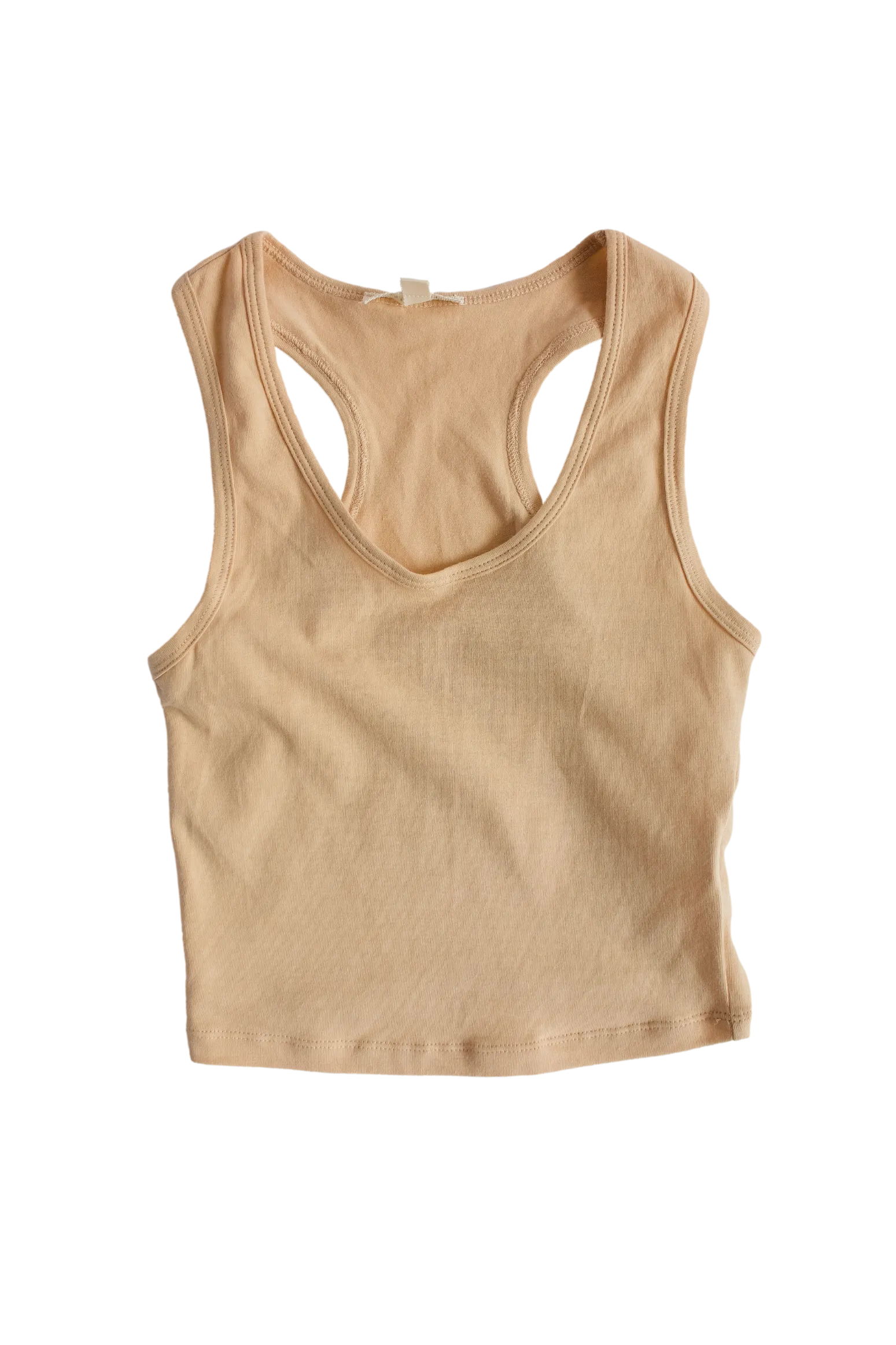 Essential Racerback Crop Tank