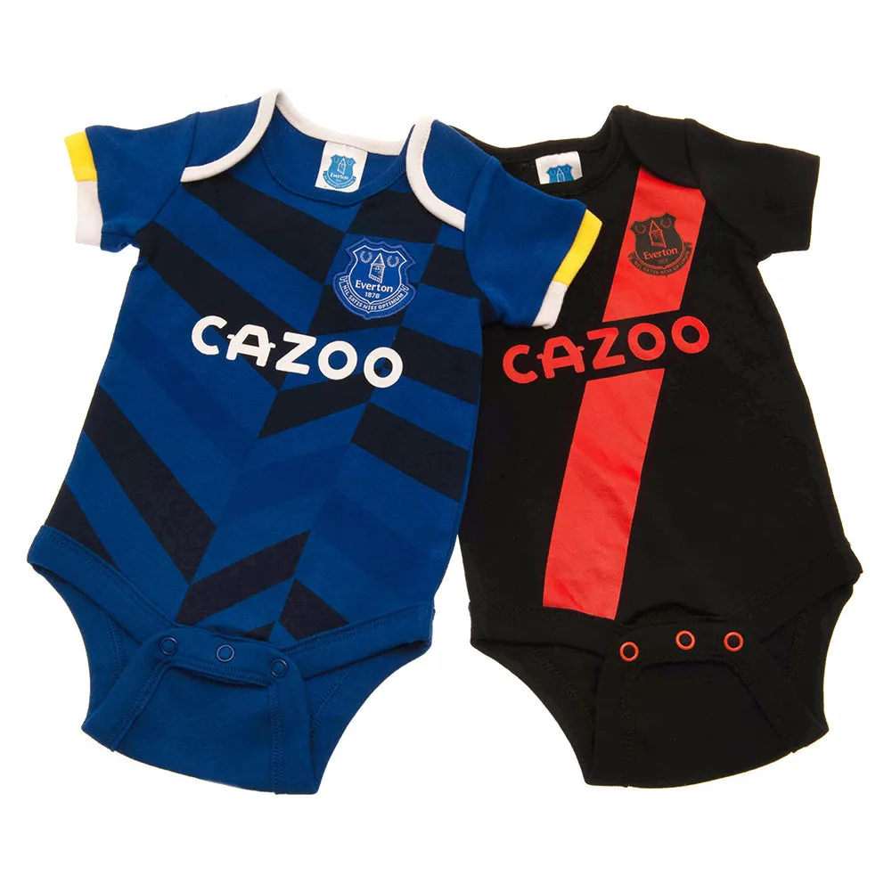 Everton FC 2 Pack Bodysuit for 6-9 Months