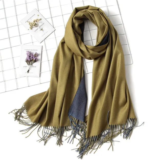 Fashion Cashmere Scarf Printed Bandana Shawl #3123