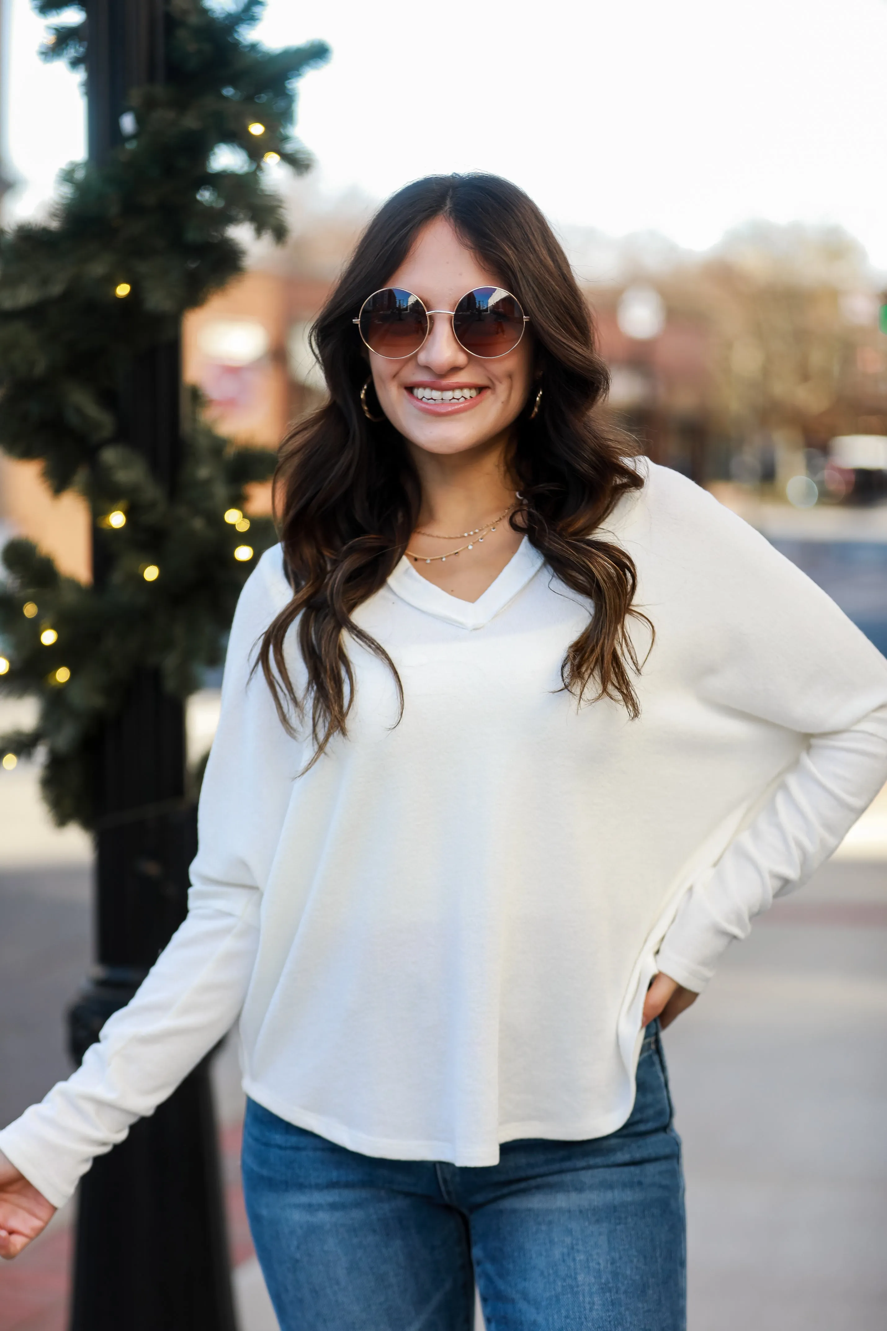 FINAL SALE - Reagan Knit Top - DOORBUSTER