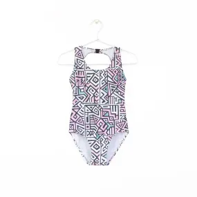 GEOMETRIC PRINT BODYSUIT