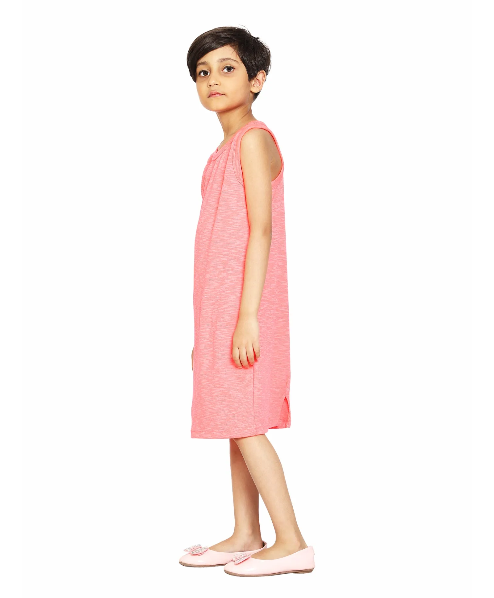 Girls Racer Back Fit Dress