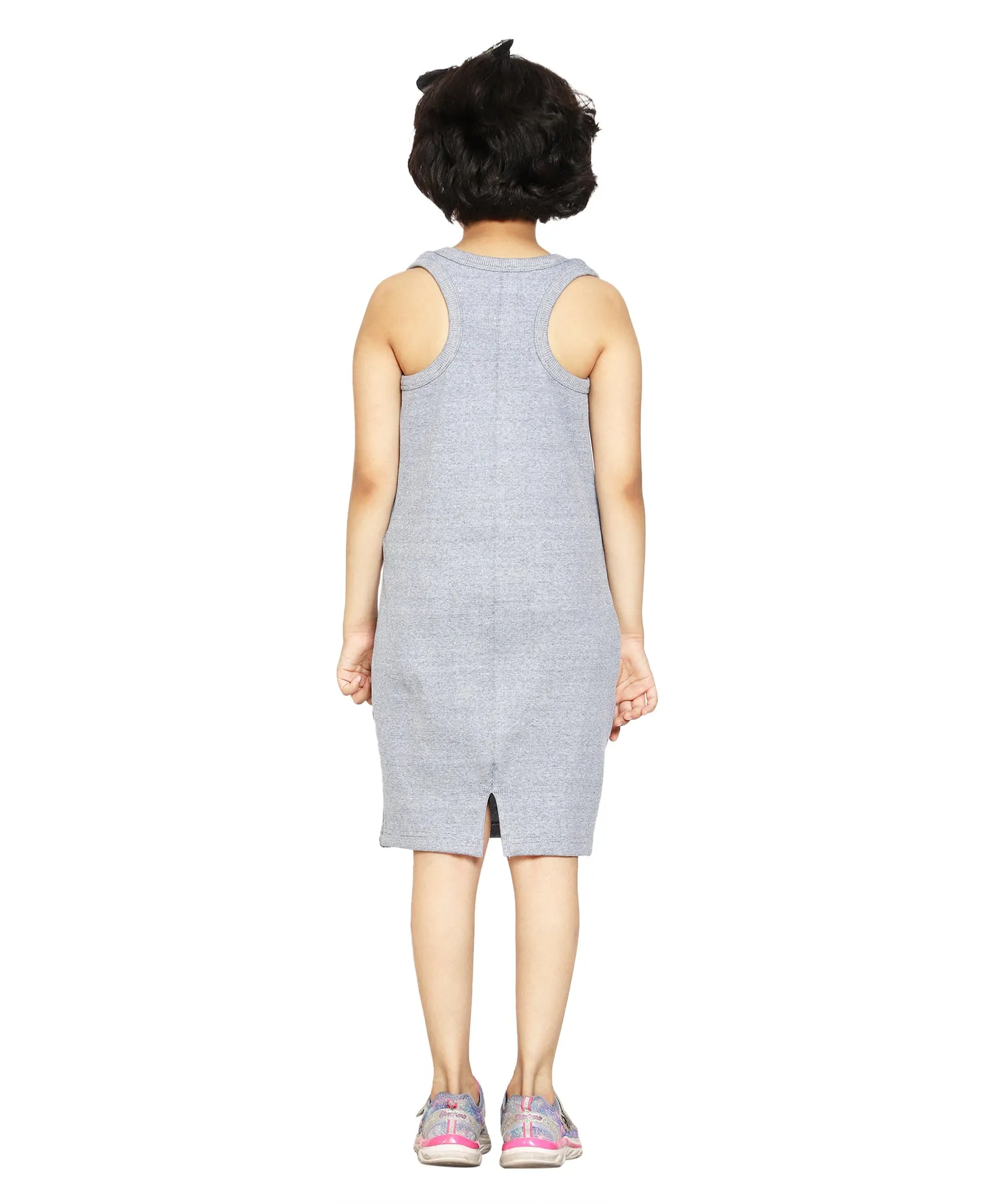 Girls Racer Back Fit Dress