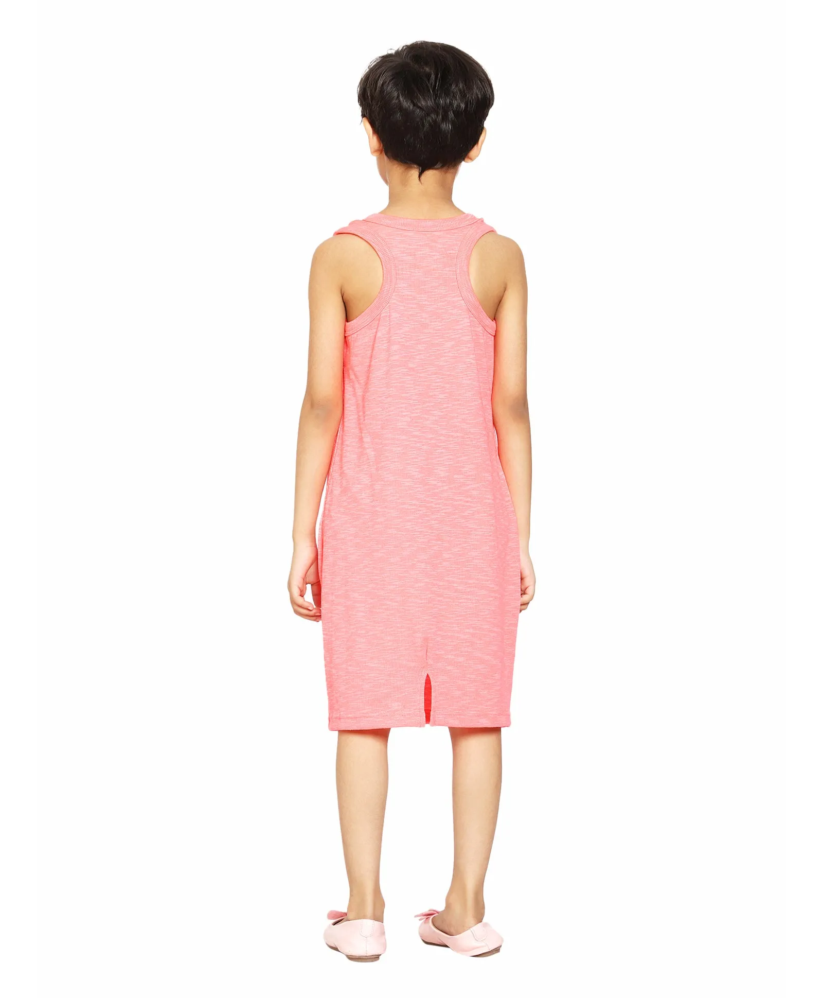 Girls Racer Back Fit Dress