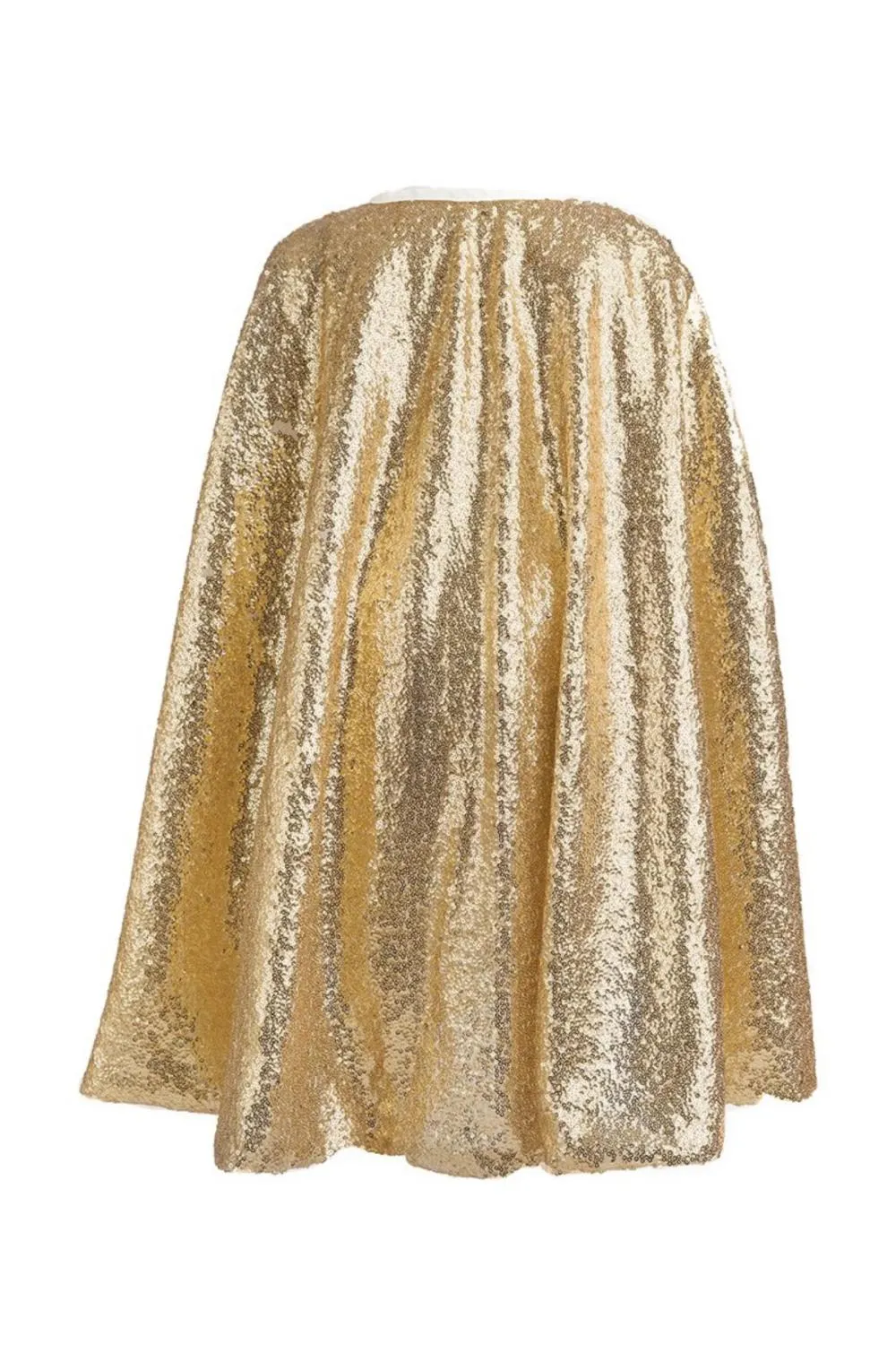 GOLD SEQUINS CAPE SZ. 5-6