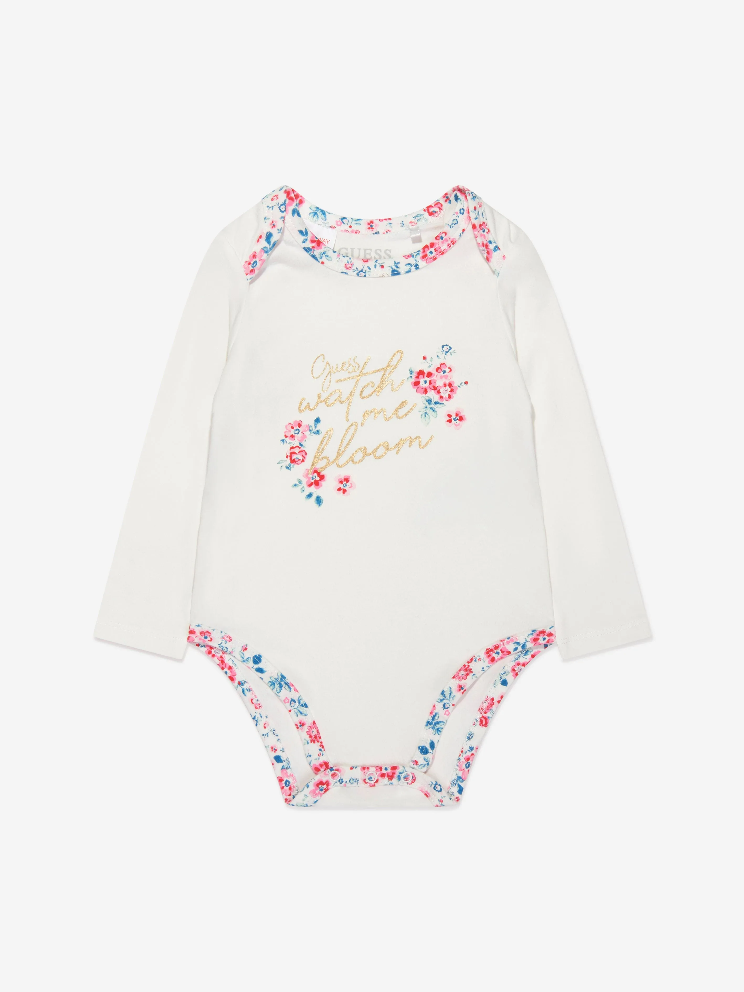 Guess Baby Girls 3 Piece Bodysuit Set