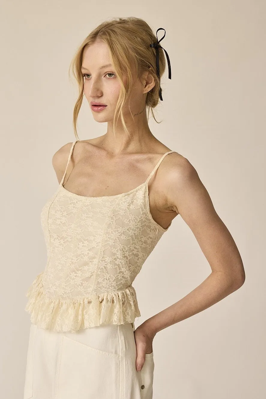 Hana Lace Corset Top