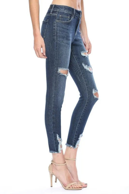 Harlem Midrise Crop Skinny Jean