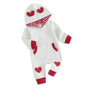 HEARTS Hoody Jumpsuit