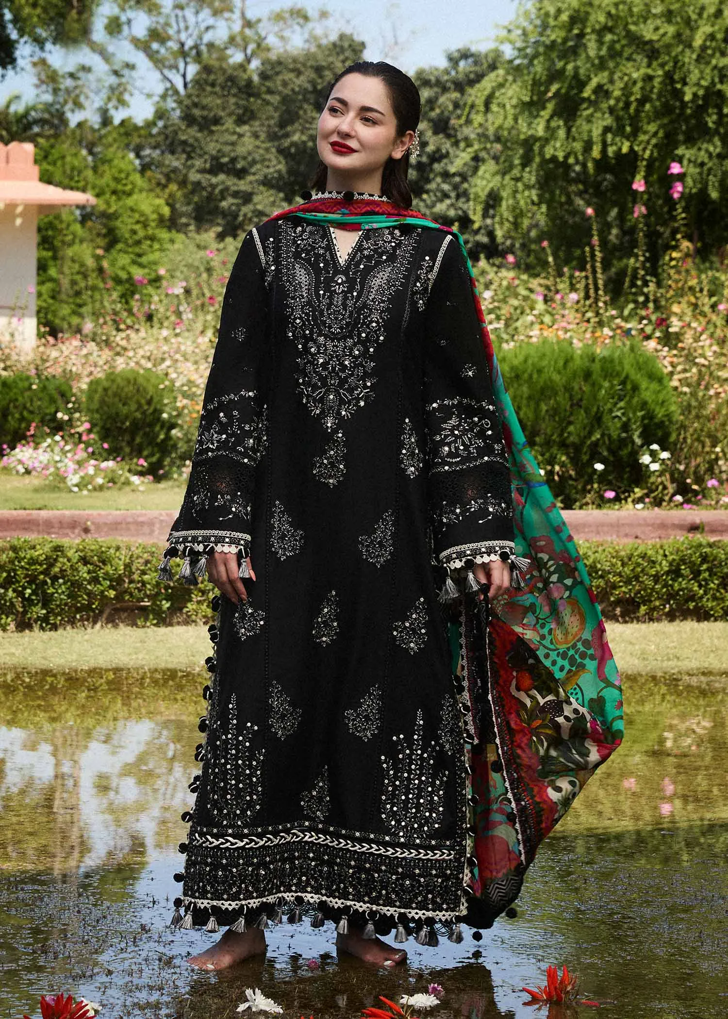 Hussain Rehar Spring/Summer Luxury Lawn – Rave