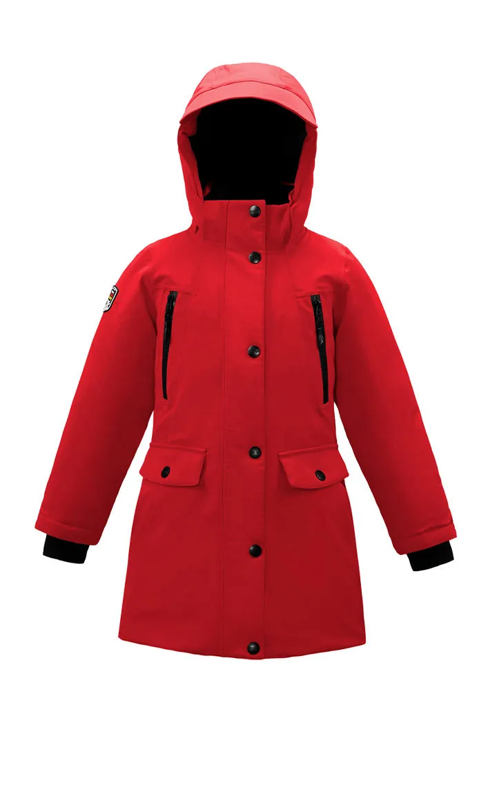 Isberg Girl's Waterproof Down Jacket