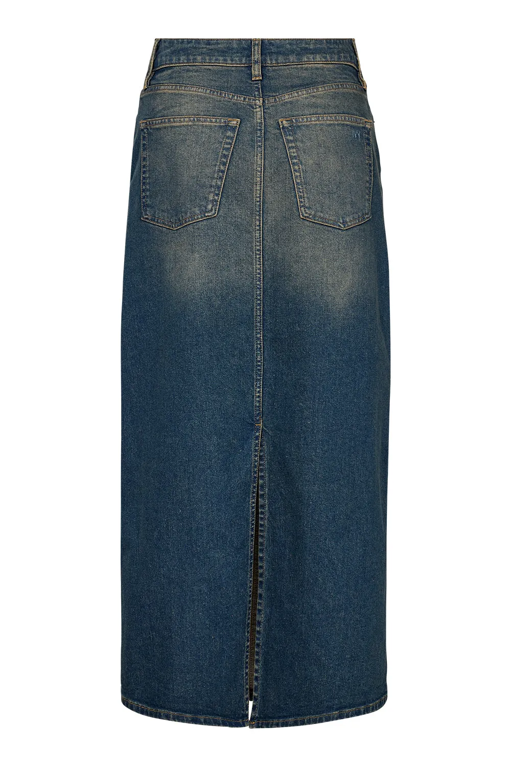 IVY-Zoe Maxi Skirt Wash Dijon