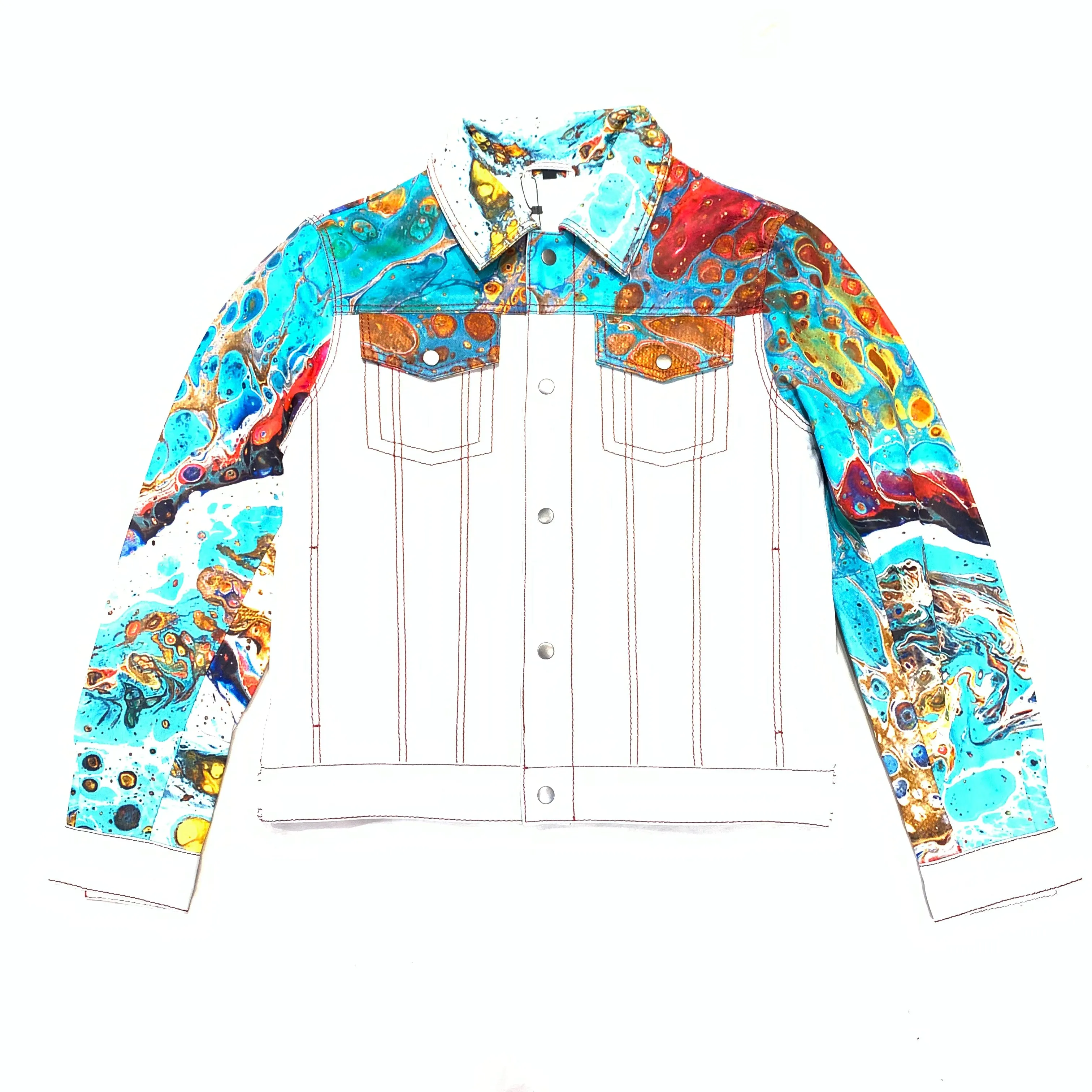 Kashani Ocean White Jacket