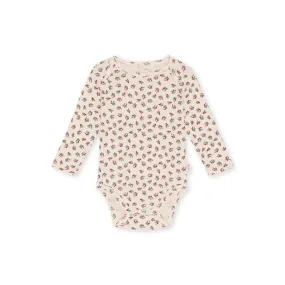 Konges Slojd Classic Long Sleeve Bodysuit - Fleur Tricolore