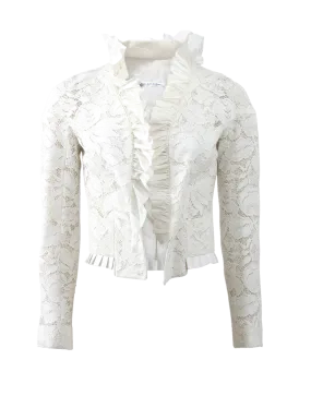 Lace Ruffle Jacket