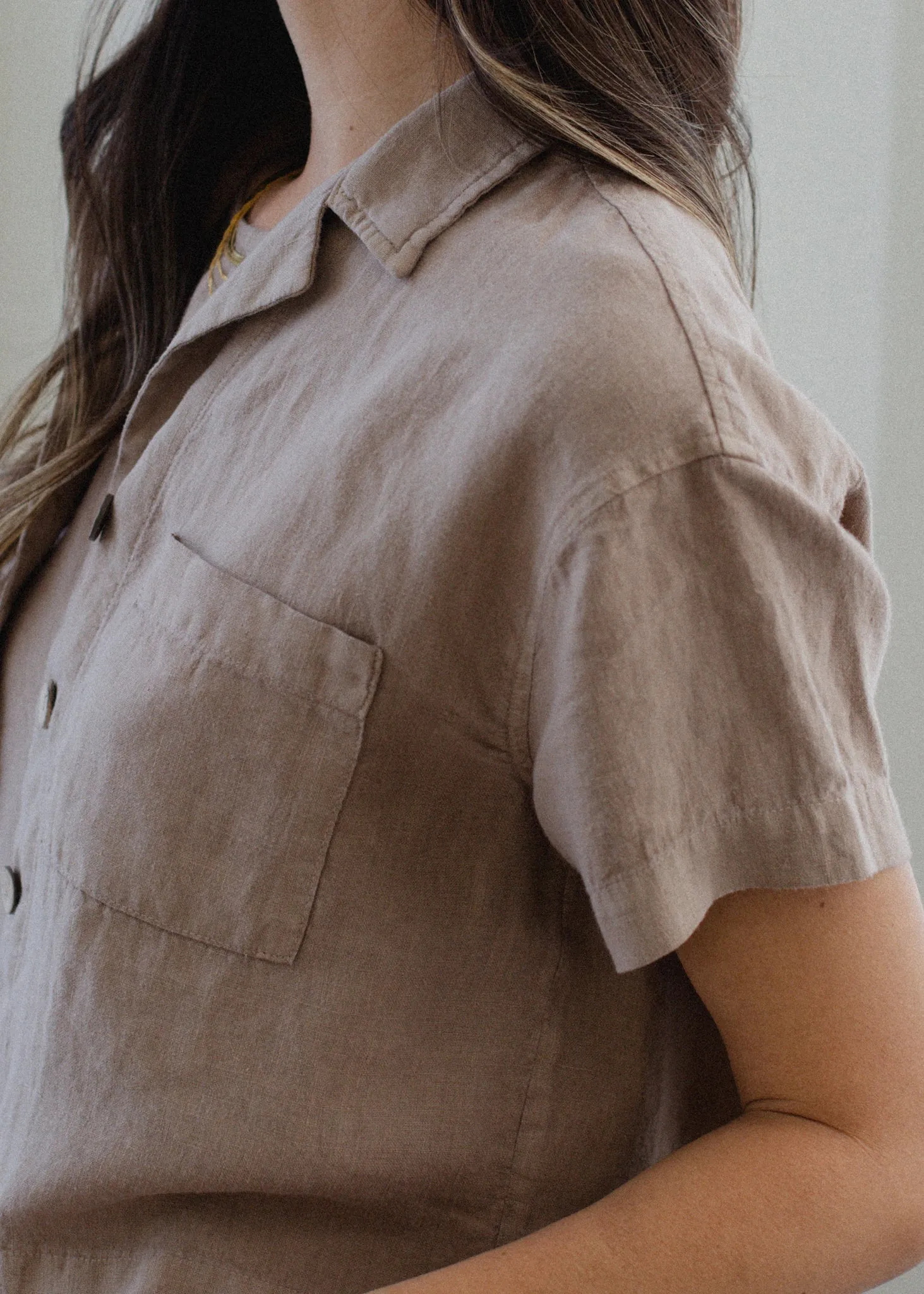 Linen Short Sleeve Shirt