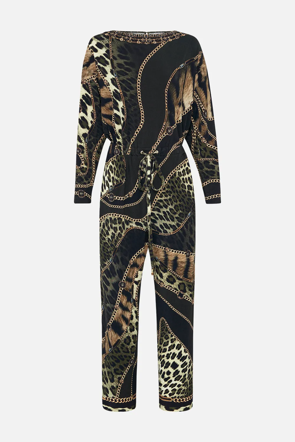 LOUNGE JERSEY JUMPSUIT LIONS MANE