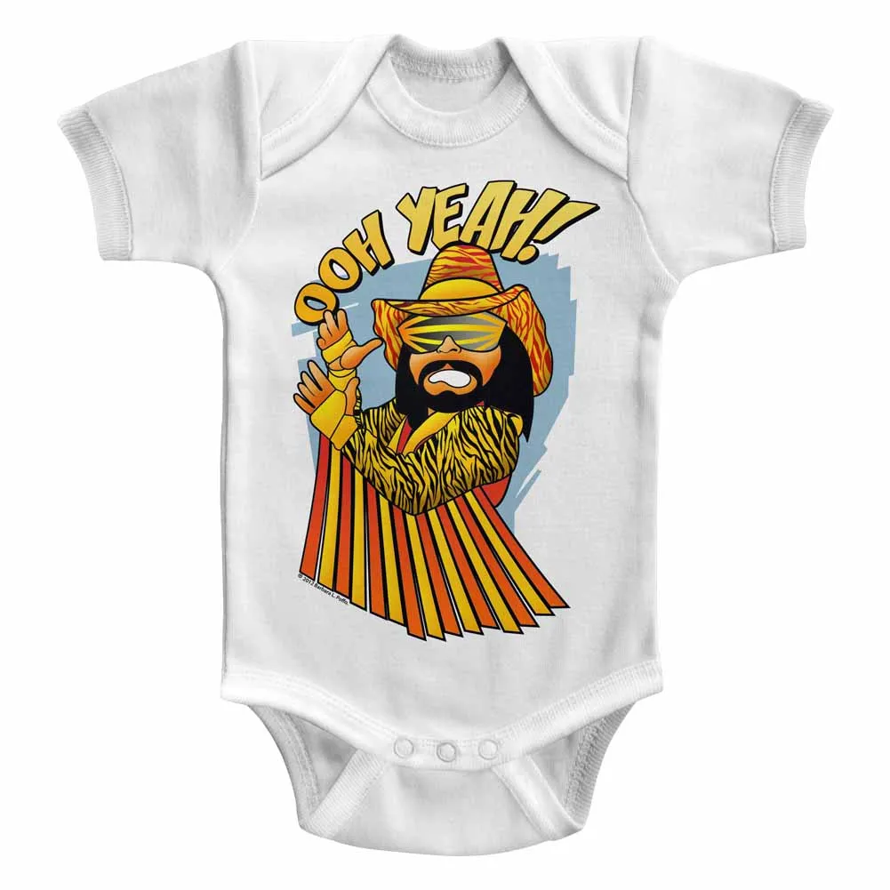 Macho Man Baby Oh Baby Bodysuit