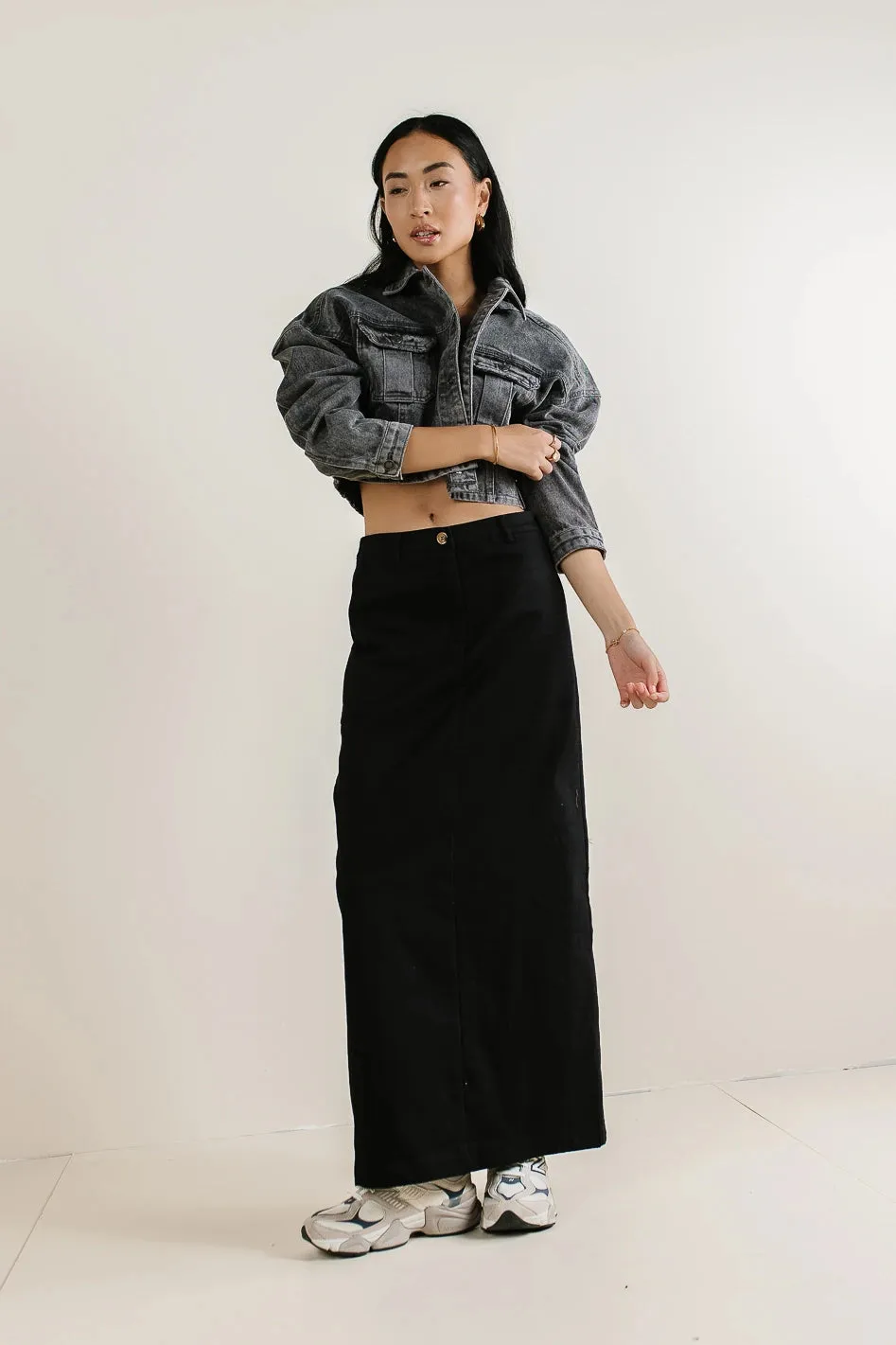 Madelynn Skirt in Black - FINAL SALE